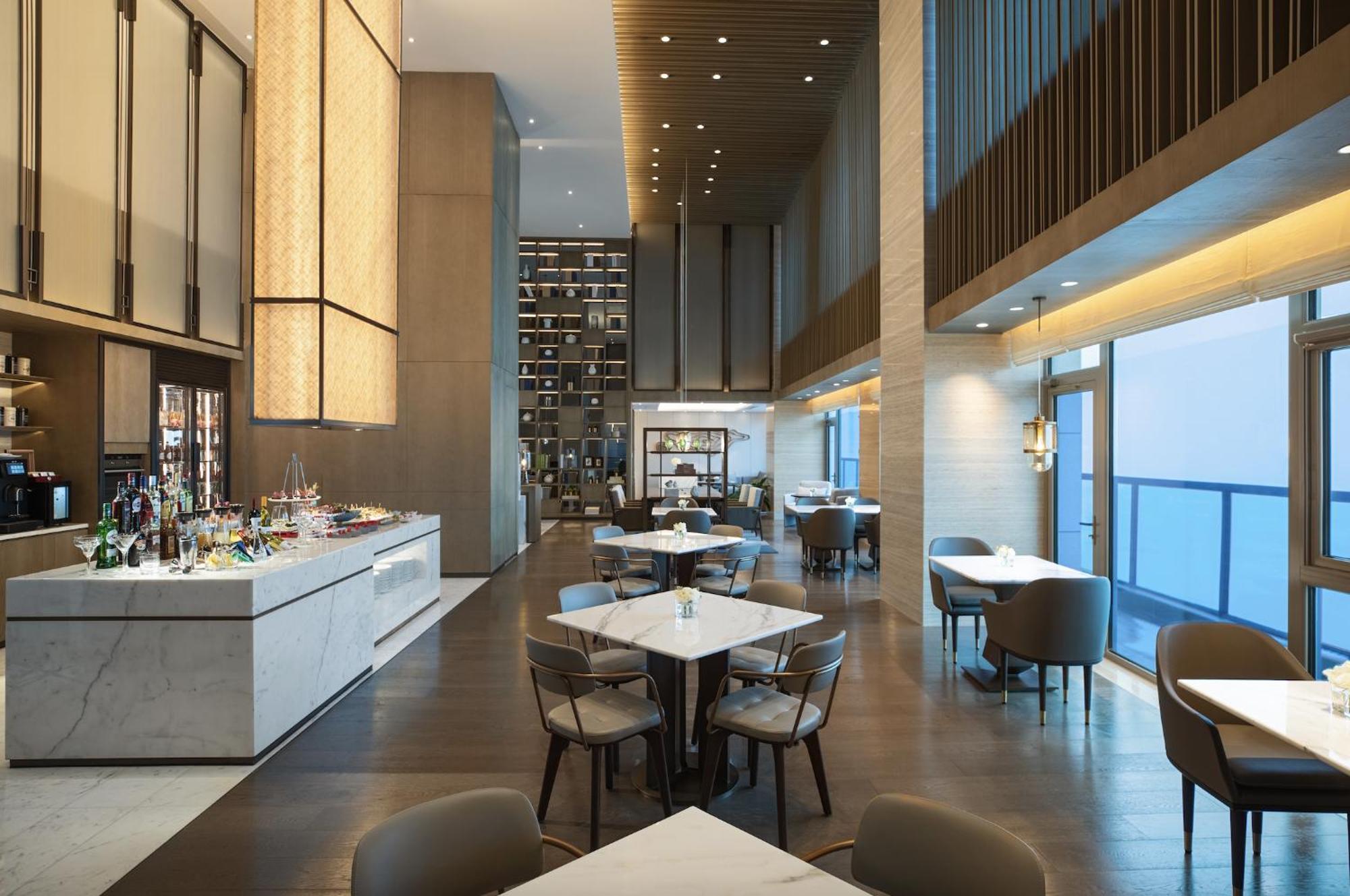 Yantai Marriott Hotel Exterior foto