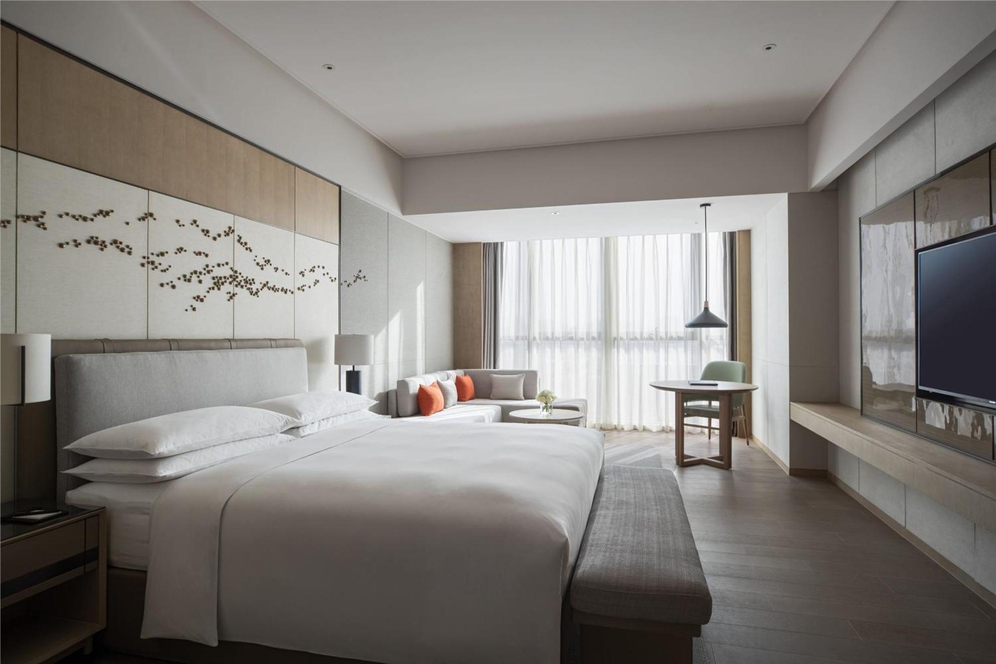 Yantai Marriott Hotel Exterior foto