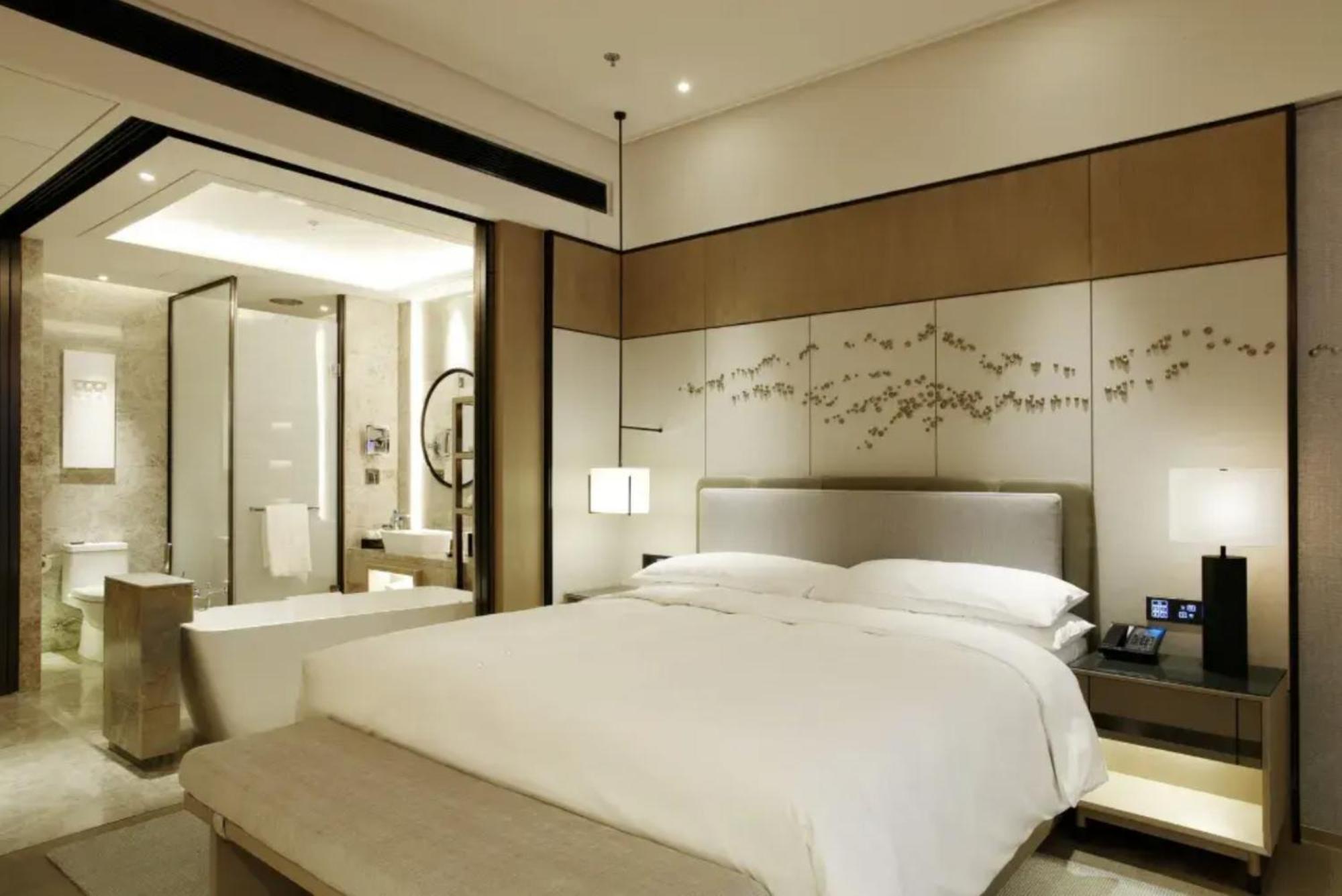 Yantai Marriott Hotel Exterior foto